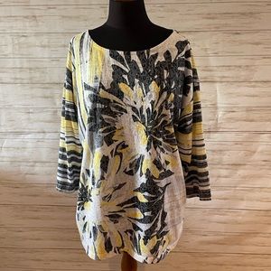 EUC!  Zenergy by Chicos top